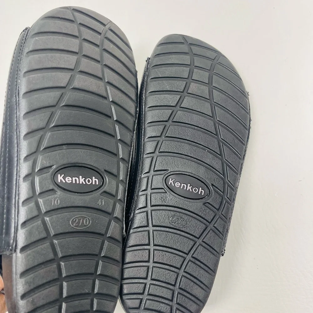 Kenkoh Balance Black Massage Sandals size 10